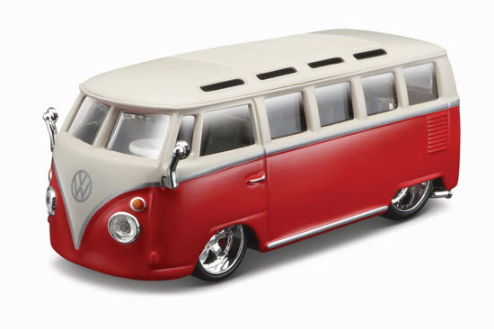 Obrázek z Bburago 1:32 Plus Volkswagen Van Samba Red 