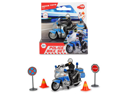 Obrázek Policejní motocykl 10 cm
