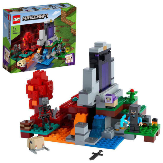Obrázek z LEGO Minecraft 21172 Zničený portál 