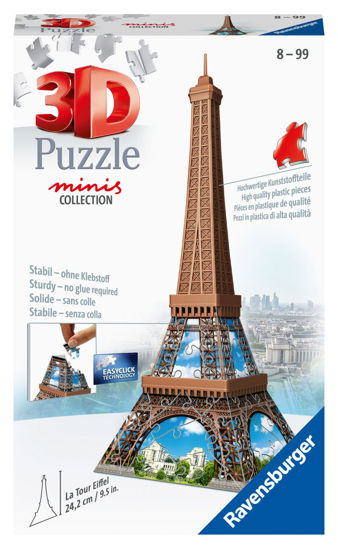 Obrázek z Mini budova - Eiffelova věž 54 dílků 