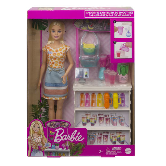 Obrázek z Barbie SMOOTHIE STÁNEK s panenkou 