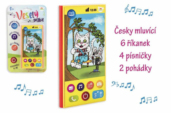 Obrázek z Mobil dětský česky mluvící 